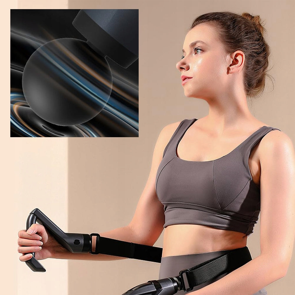 MASSAGE GUN WITH DETACHABLE HANDLE 12 SPEED LEVELS USB LCD Brand no brand