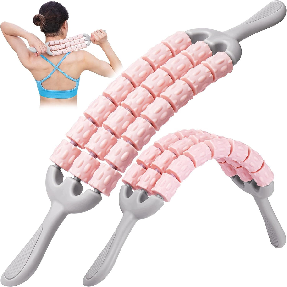 MASSAGE ROLLER 3-ROLLER BODY MASSAGER MUSCLE RELAXATION