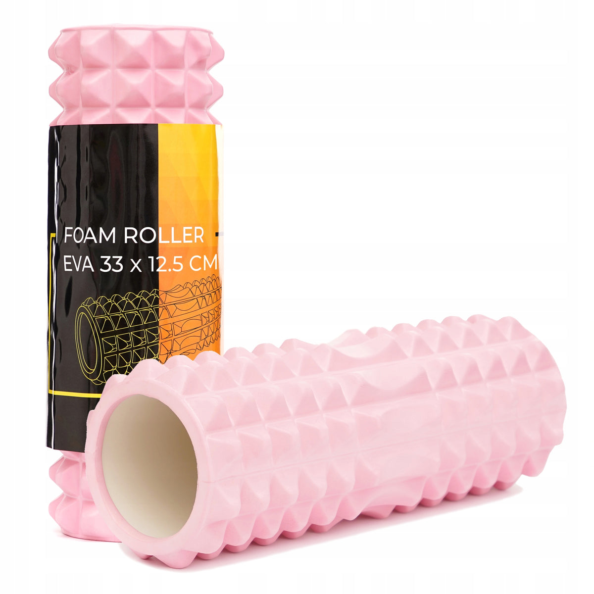 MASSAGE ROLLER 33cm HARD EVA NON-SLIP MUSCLE REGENERATION FITNESS