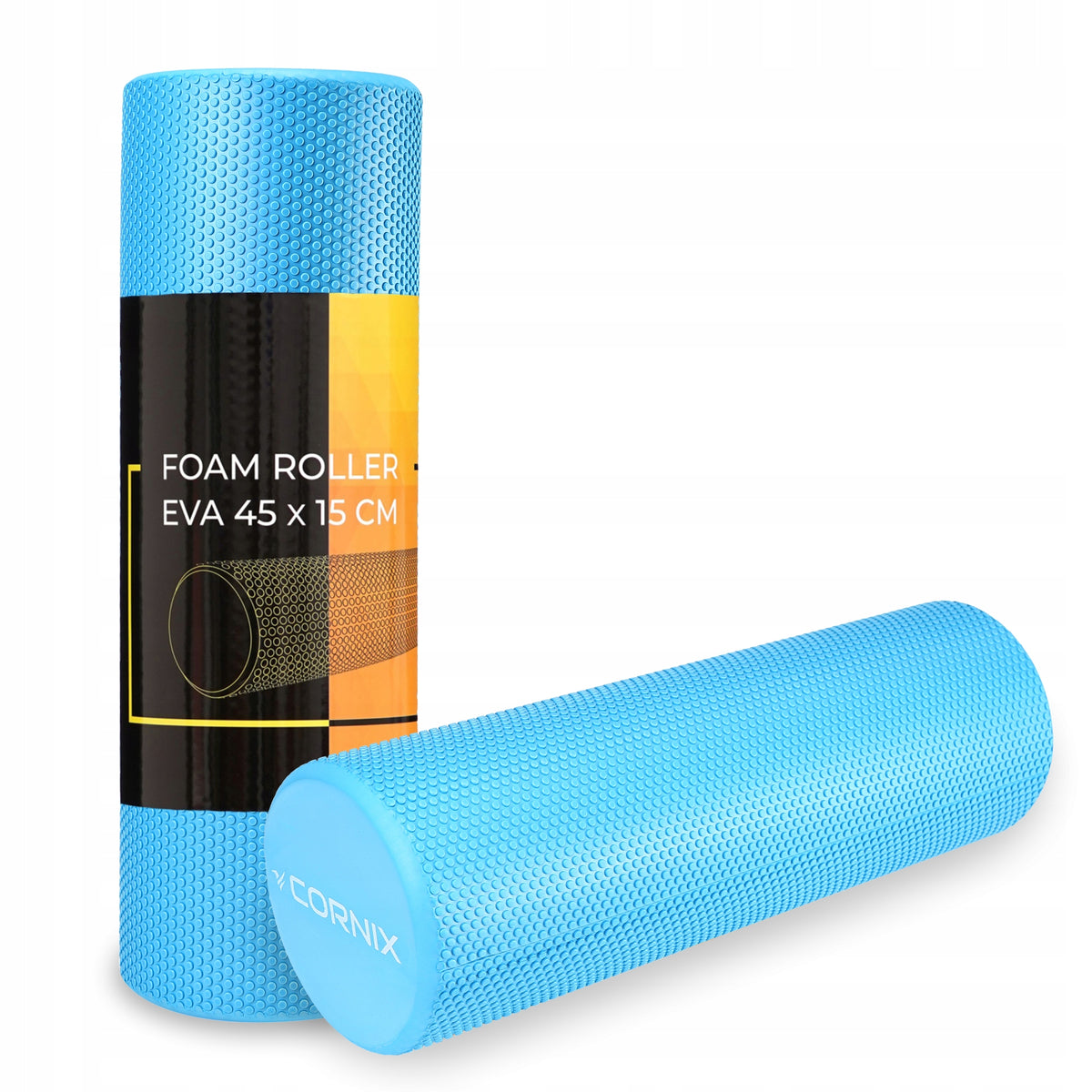 MASSAGE ROLLER CORNIX 45 CM ROLLER WITH PROJECTIONS MEDIUM HARD REGENERATION