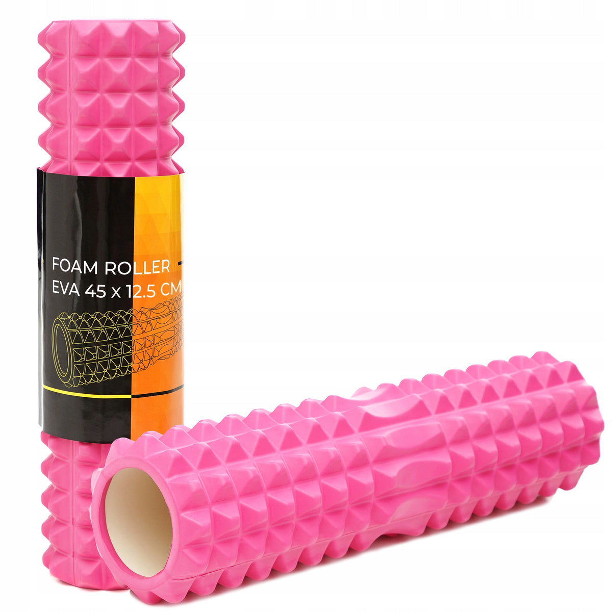 MASSAGE ROLLER CORNIX 45cm HARD ROLLER MUSCLE REGENERATION REHABILITATION
