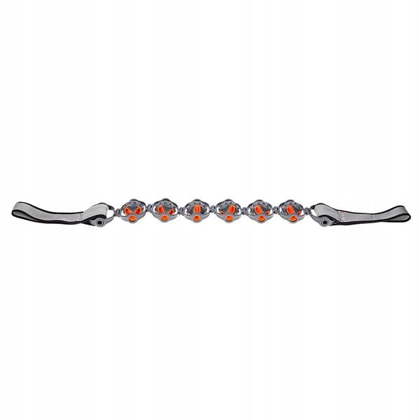 MASSAGE ROLLER CORRECTIVE HMS ROLLER FOR EXERCISES Color silver