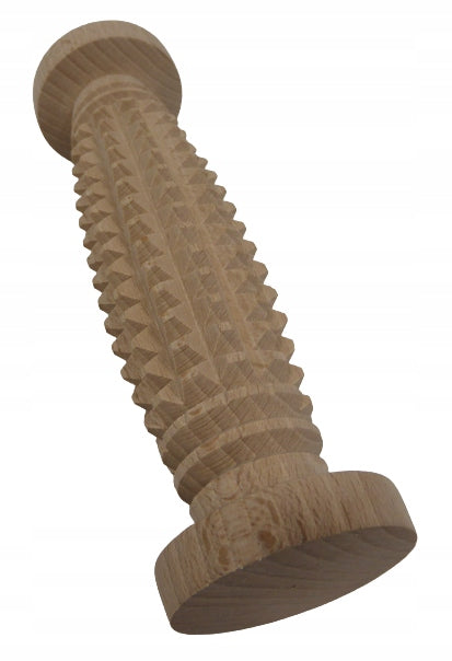 MASSAGE ROLLER RECEPTOR wooden for feet ECO Color transparent