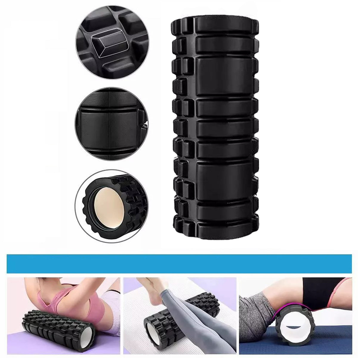 MASSAGE ROLLER SENSORY BODY MASSAGER FOR EXERCISE STRETCH Kind bumpy roll
