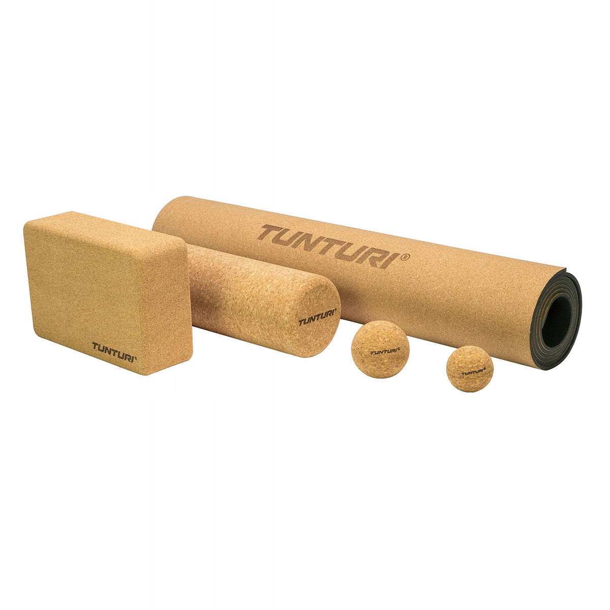 MASSAGE ROLLER TUNTURI CORK Packaging status original