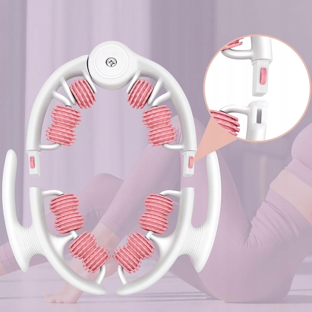 MASSAGE ROLLER WITH REMOVABLE HANDLE MASSAGER ADJUSTABLE 360° 25,5 X 24,99 CM Brand no brand