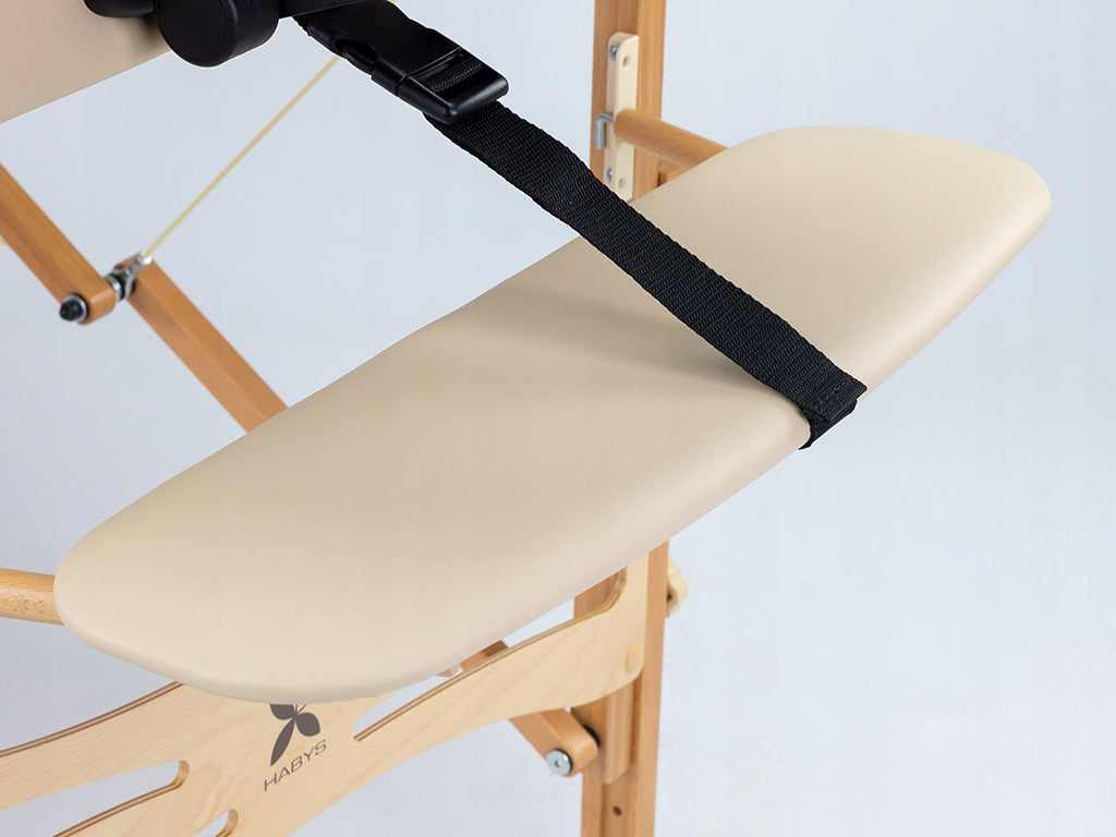 MASSAGE TABLE COSMETIC BED FOLDING WOOD PANDA FACE OPENING HABYS Medical device class I