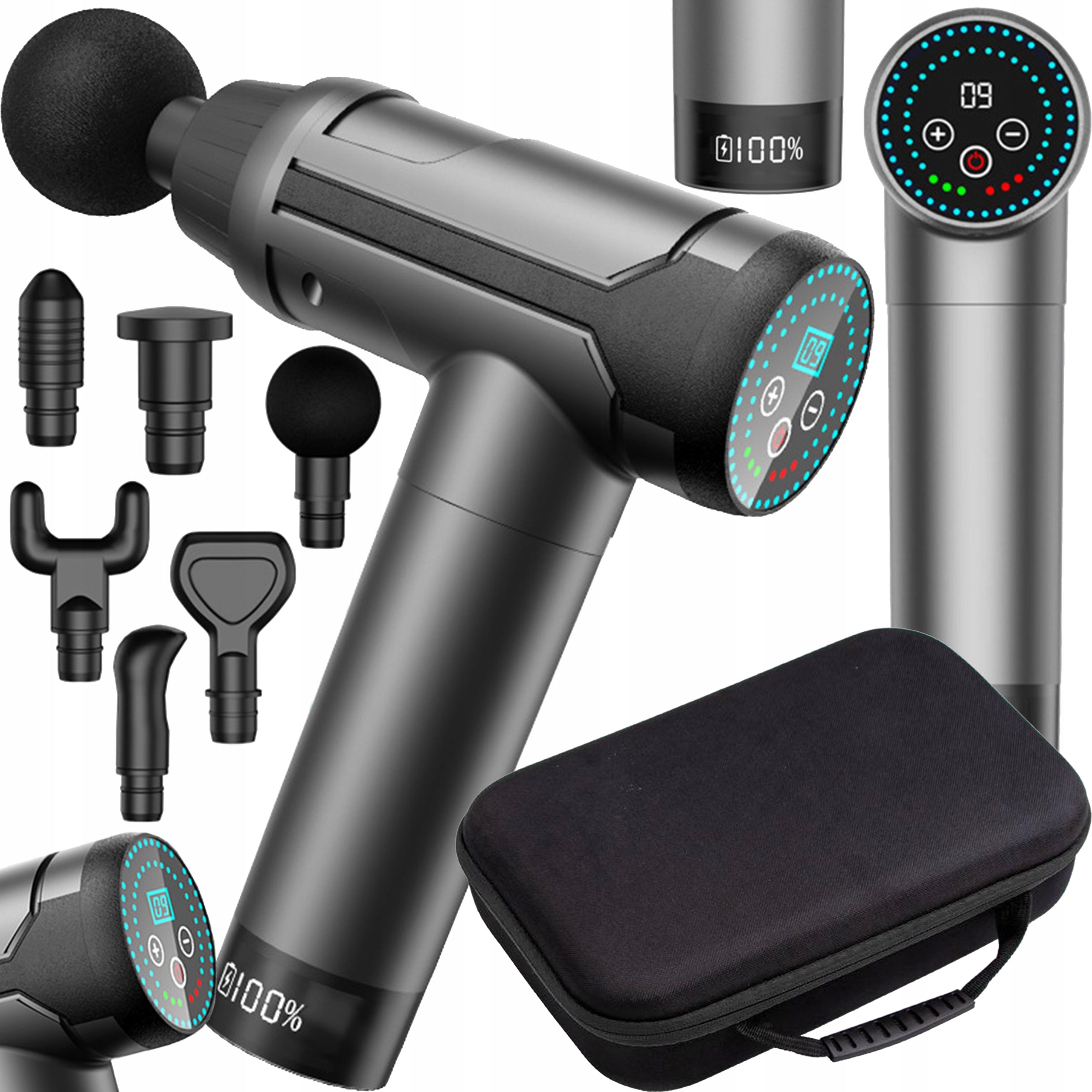 MASSAGER BACK MASSAGE GUN BODY MASSAGE GUN TIPS 30 MODES