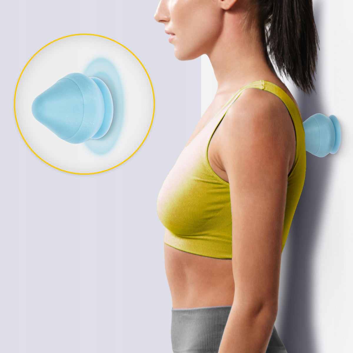 MASSAGER CONICAL FASCIA CONE BALL DEEP MUSCLE REHABILITATION EAN (GTIN) 5905973403252