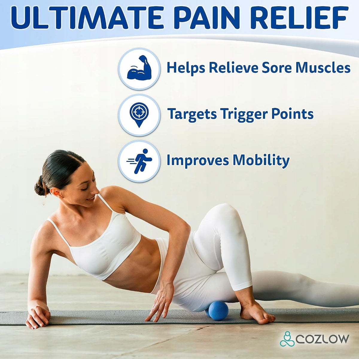 MASSAGER DOUBLE BALL TRIGGER POINT MUSCLE TREATMENT Brand no brand