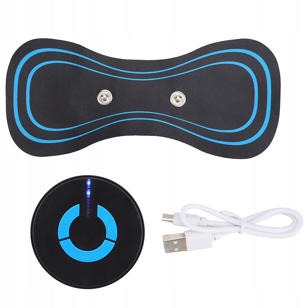 MASSAGER ELECTROSTIMULATOR NECK ABDOMINAL MUSCLES 6 MODES USB