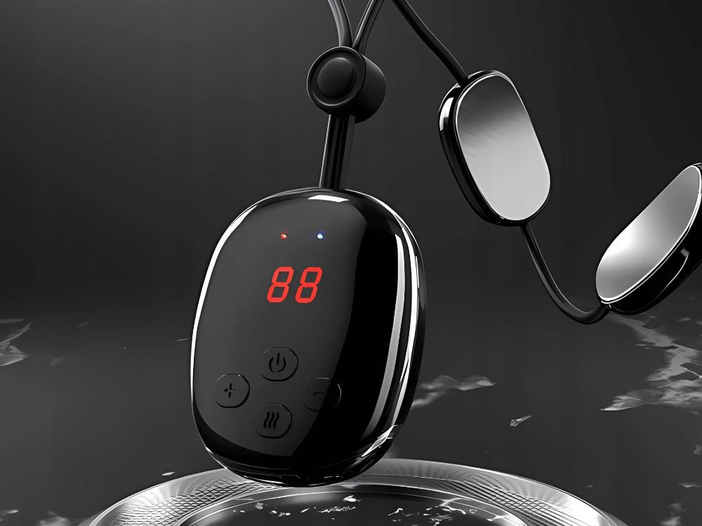 MASSAGER ELECTROSTIMULATOR NECK USB 15 POWER 4 HEATING MODES NECK MASSAGE EMS Size universal