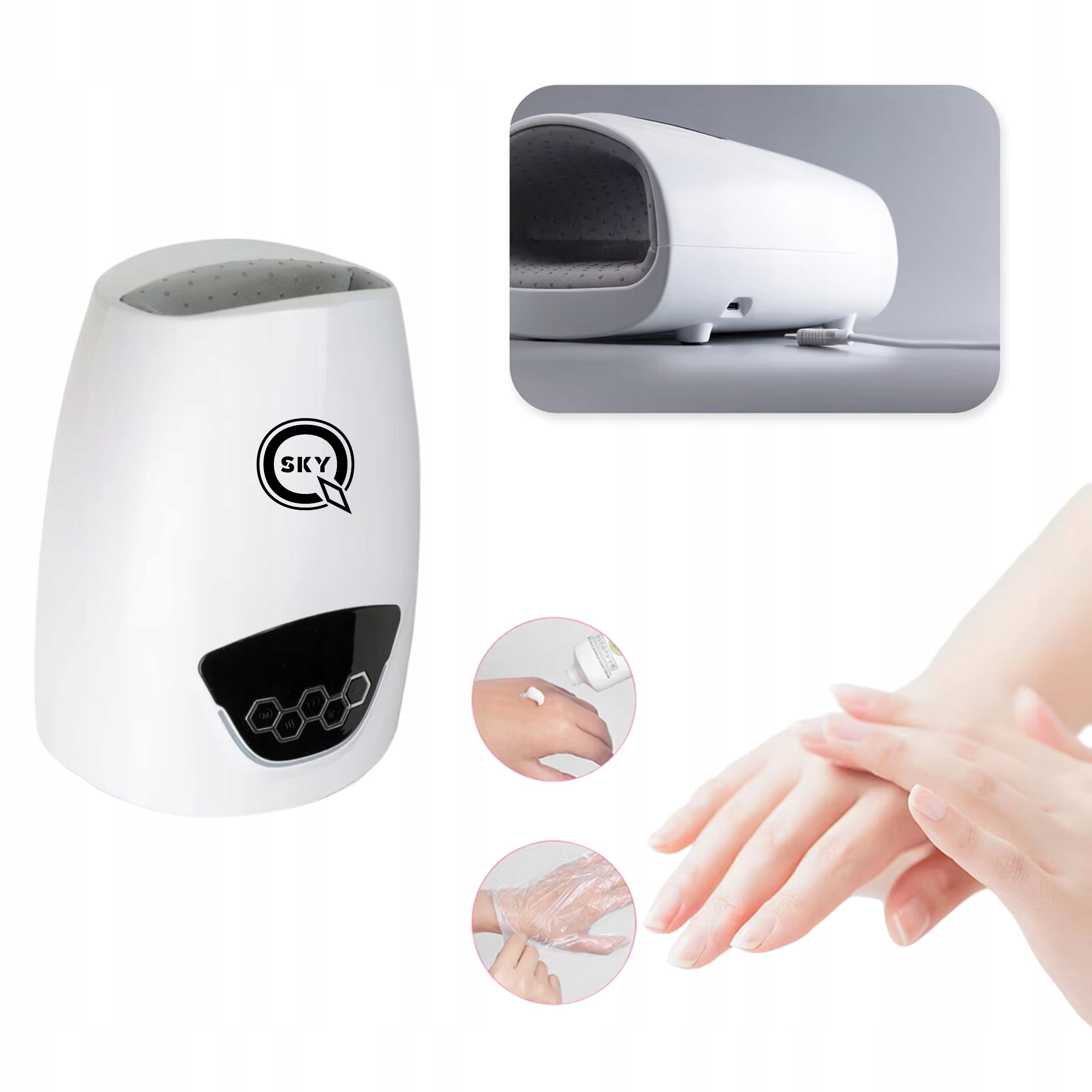 MASSAGER FOR HAND MASSAGE OF WRISTS DEGENERATION PAIN REHABILITATION EAN (GTIN) 6902113580711