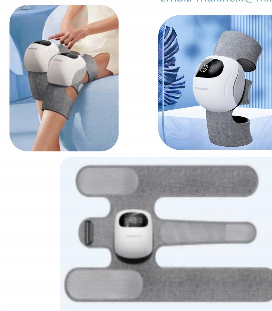 MASSAGER KNEE BRACE SHOULDER ELBOW JOINT CURRENTS HEATING VIBRATION Manufacturer code MASAZER DUO FUNKCJA