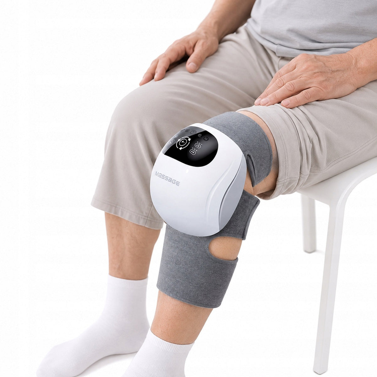 MASSAGER KNEE BRACE SHOULDER ELBOW JOINT CURRENTS HEATING VIBRATION