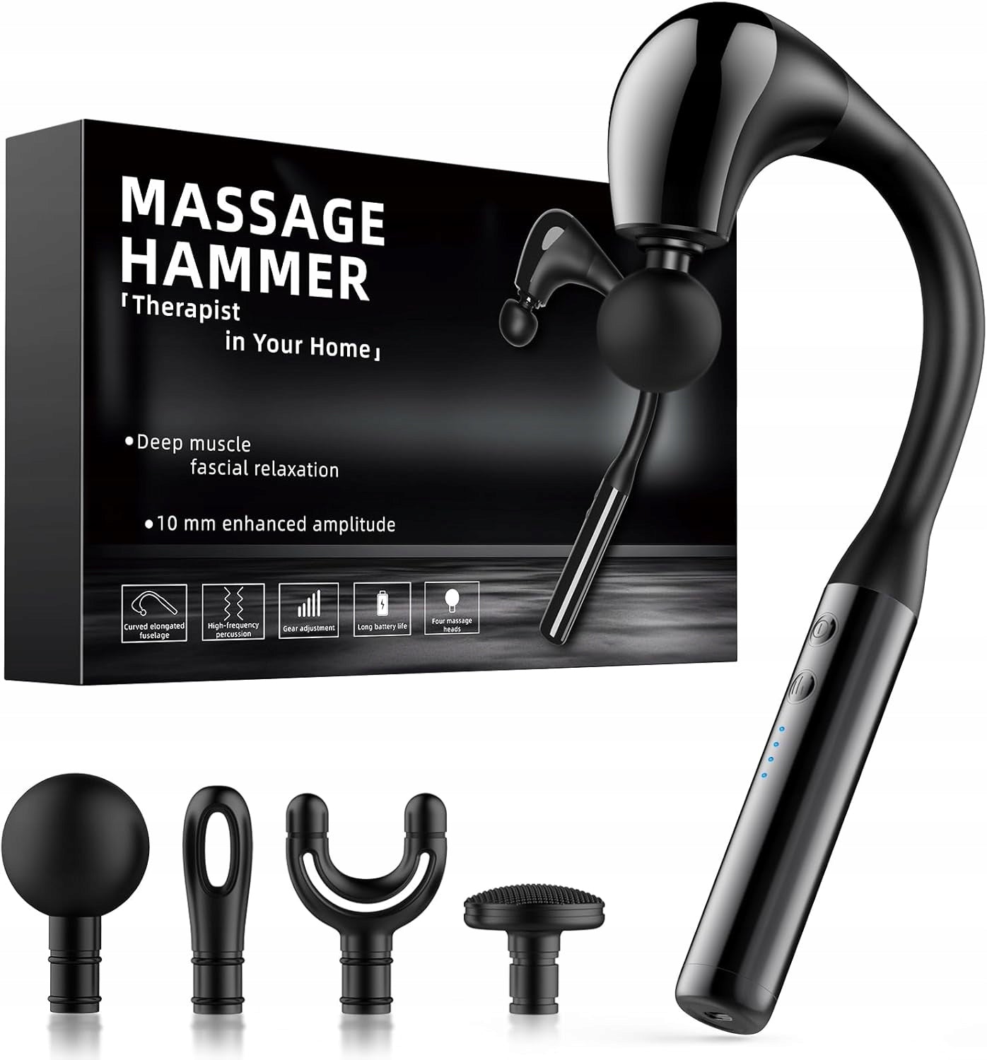 MASSAGER MASSAGE GUN WITH EXTENDED HANDLE JA-G4