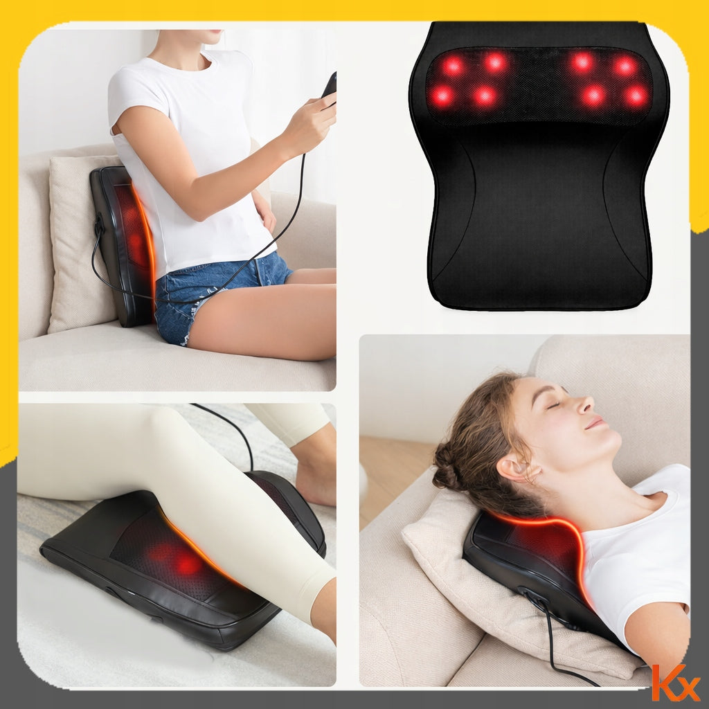 MASSAGER MASSAGE PILLOW FOR CAR FOR BACK NECK SEAT Medical device no