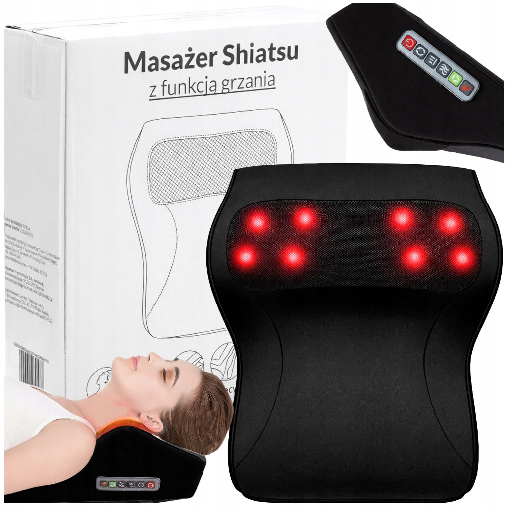MASSAGER MASSAGE PILLOW FOR CAR FOR BACK NECK SEAT