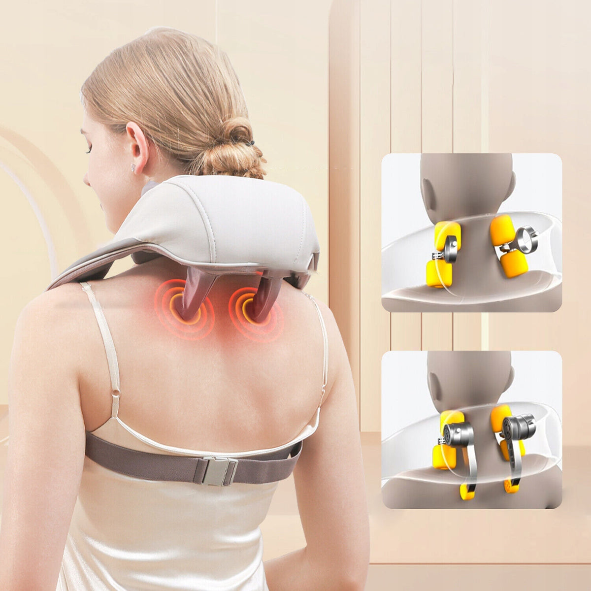 MASSAGER NECK BACK BODY MASSAGE DEVICE HEATED MASSAGE Medical device no
