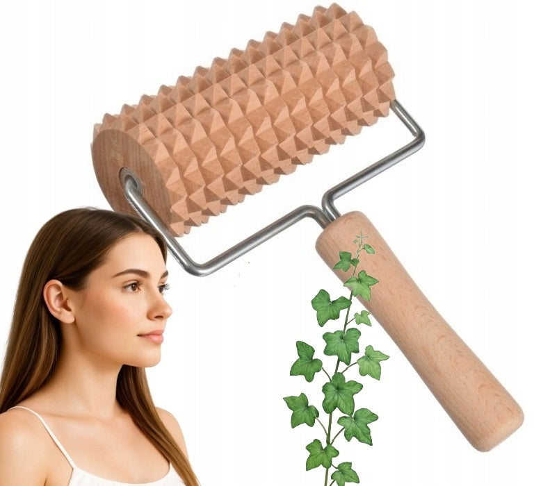 MASSAGER RECEPTOR LARGE WOODEN HANDLE MASSAGE BODY SOLID