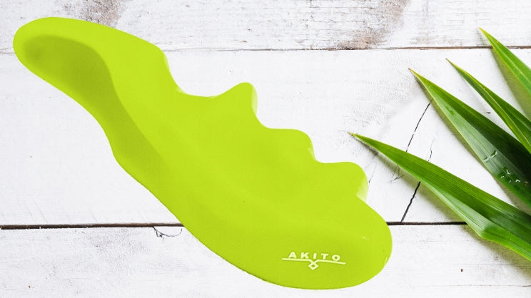 MASSAGER THUMB PAD FOR TRIGGER POINT THERAPY AKITO 13CM LIME Color green