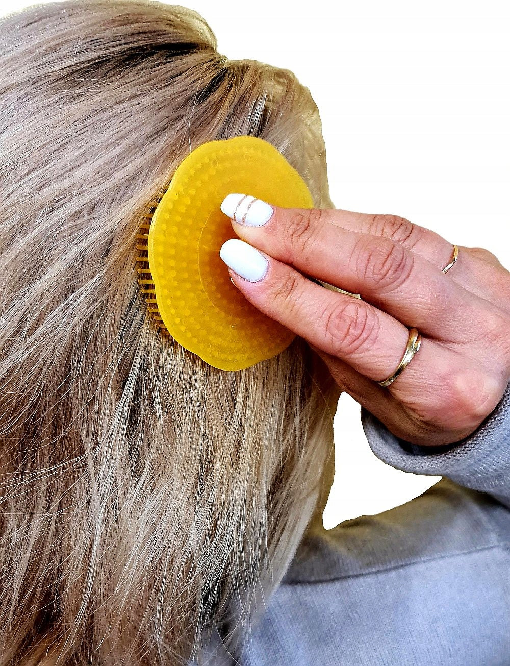 MASSAGER WASHER MASSAGE BRUSH FOR HAIR GROWTH Packaging status original