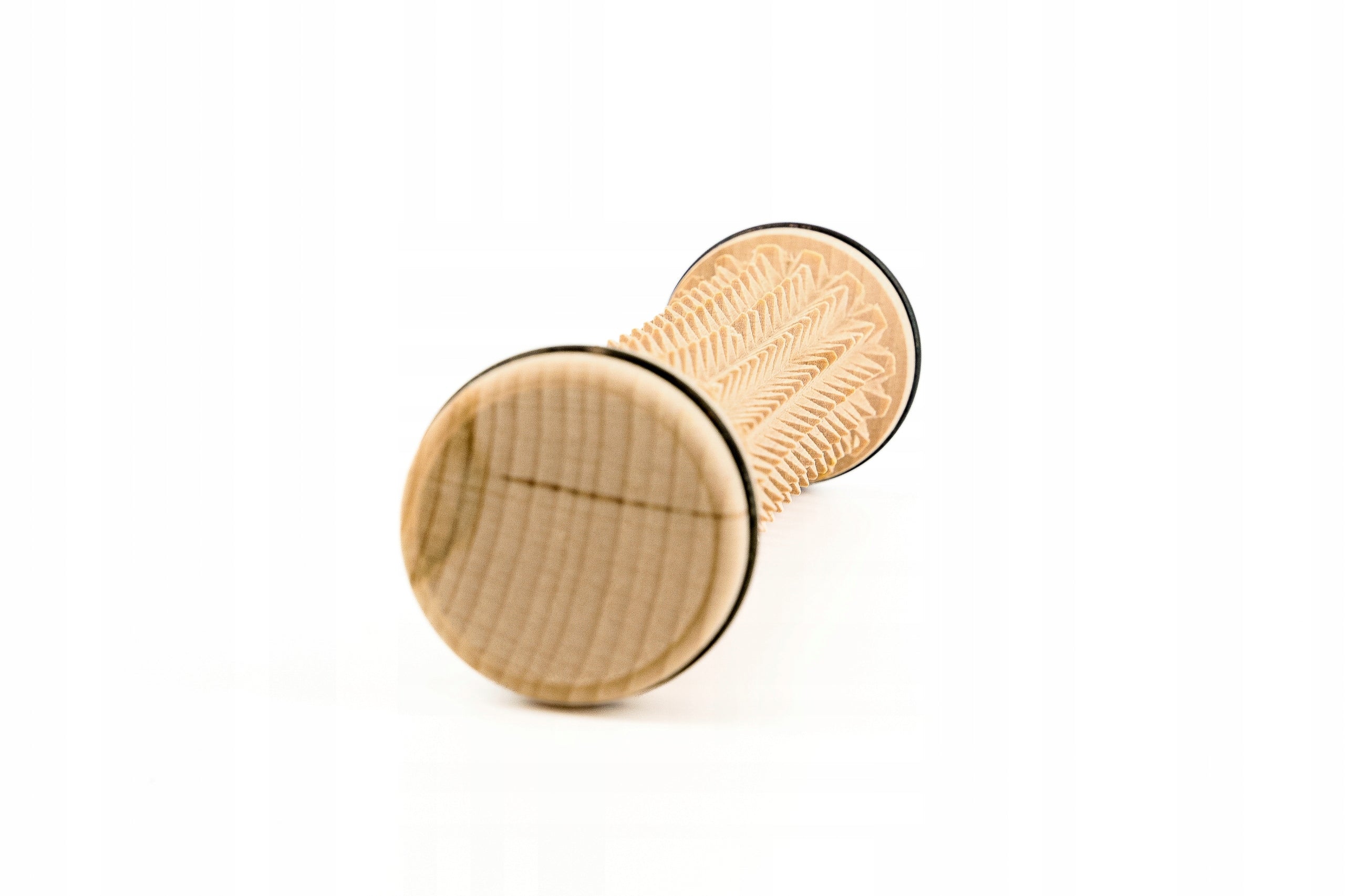 MASSAGER WOODEN ROLLER FOR CONCAVE MASSAGE WITH ELASTIC BAND PHYSIOTHERAPY ECO Medical device no