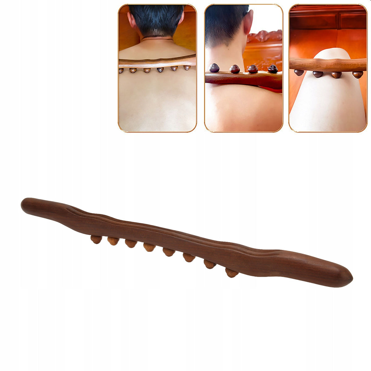 MASSAGER WOODEN SET MASSAGER MANUAL DEEP MASSAGE Packaging status original