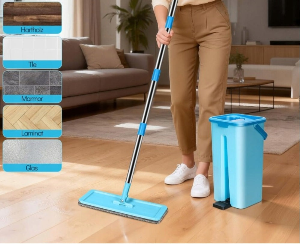 MASTERTOP Flat mop with bucket Manufacturer code B08MKQ744M