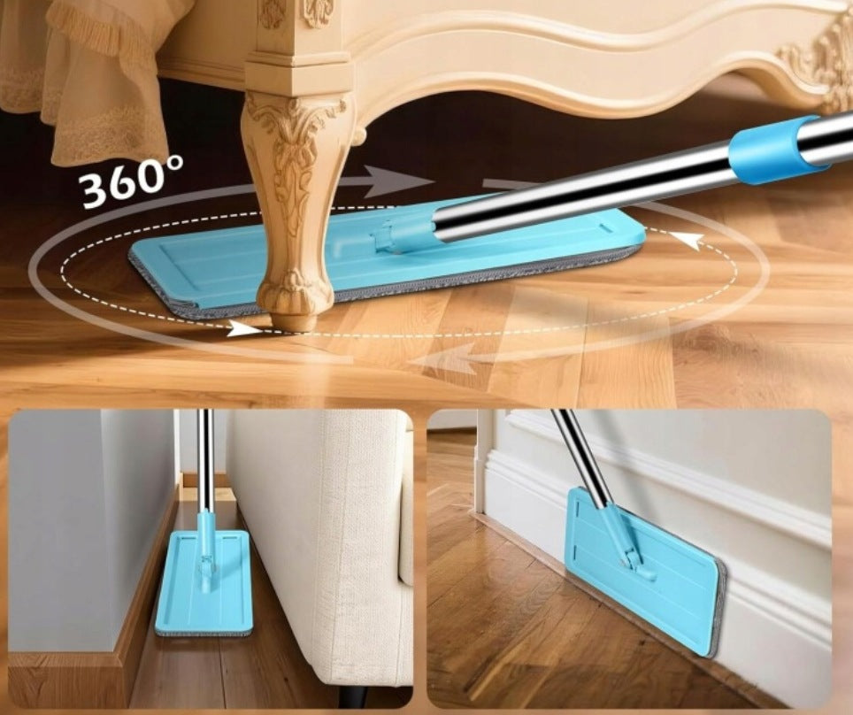 MASTERTOP Flat mop with bucket