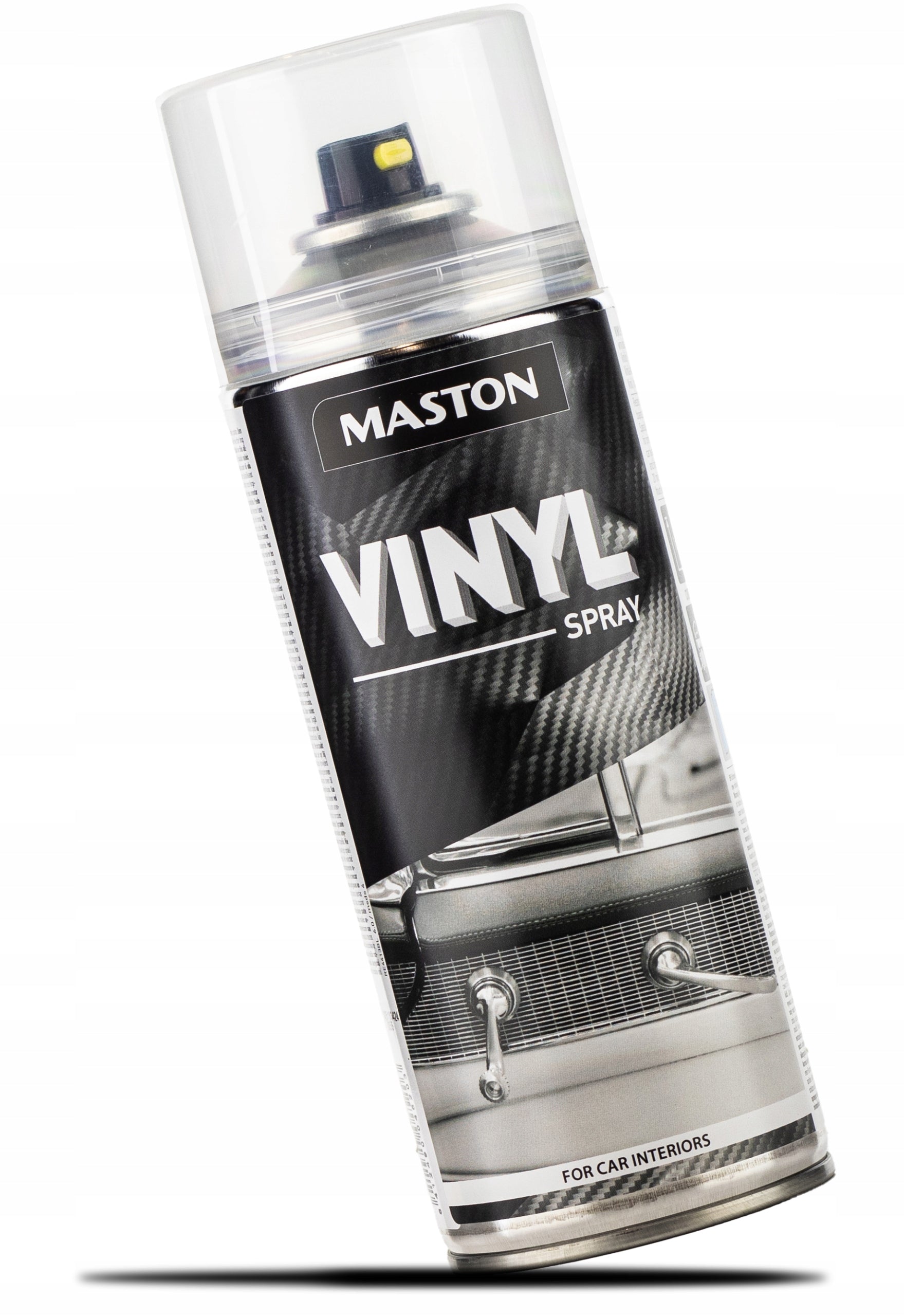 MASTON VINYL 400ml BLACK LACQUER FOR SKIN AND VINYL