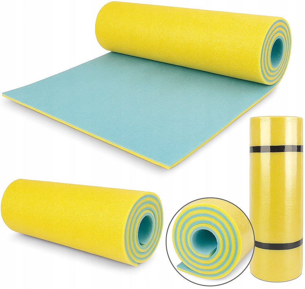 MAT 180/50cm FITNESS MAT FOR YOGA EXERCISES GYMNASTICS TOURIST ERASERS
