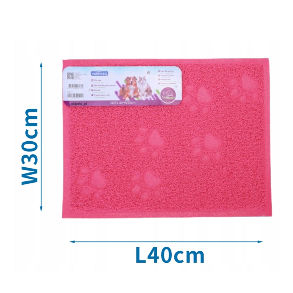 MAT DOG AND CAT PAD FOR LITTER BOX BOWL PINK 40X30 CM Manufacturer code 8719138027934