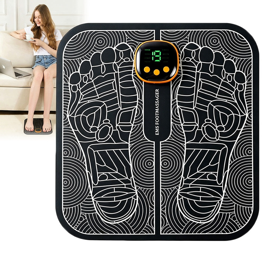 MAT EMS FOOT MASSAGER MUSCLE ELECTROSTIMULATOR 8 MODES