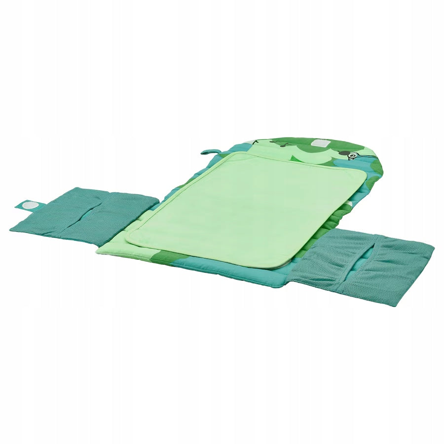 MAT FOLDING CHANGING TABLE FOR STROLLER BAG IKEA GRONFINK green 70x35cm