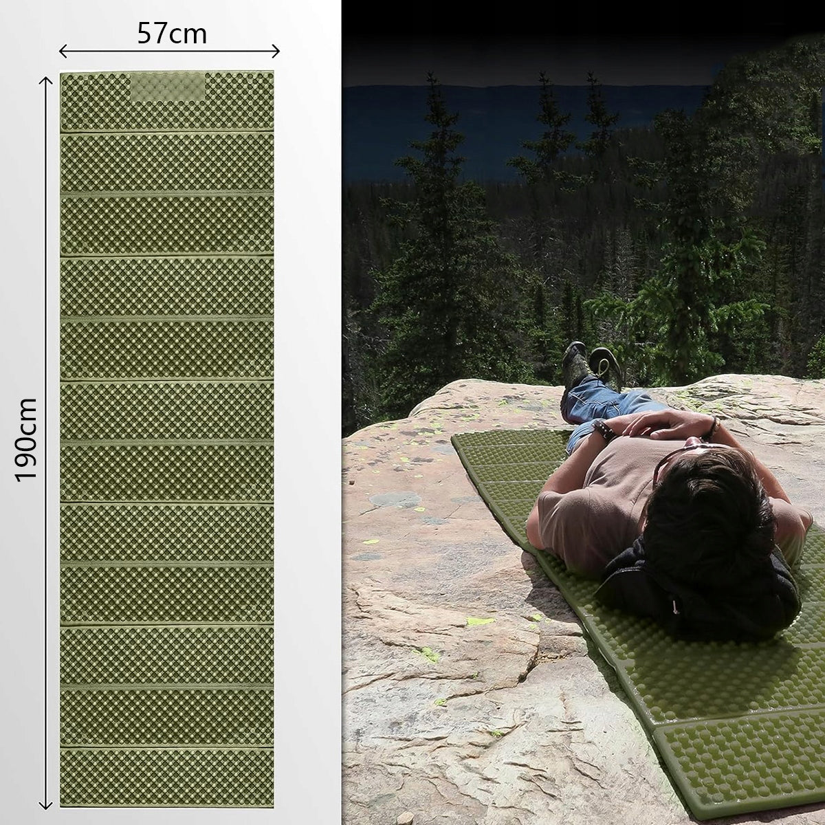 MAT FOLDING THICK TOURIST MILITARY TACTICAL FOR CAMPING 190CM Manufacturer code 6921804516464