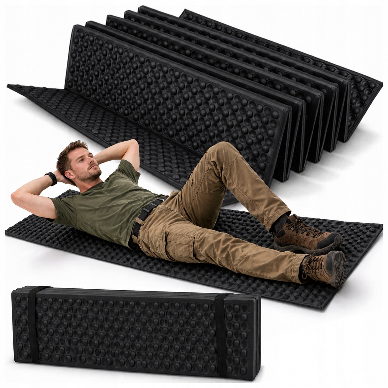 MAT FOLDING TOURIST MAT SURVIVAL BEACH MILITARY CAMPING 188cm