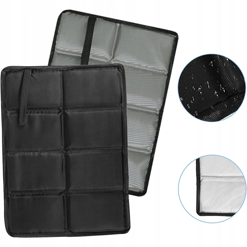 MAT Folding Seat Mat Tourist Waterproof MILITARY BLACK Additional features sound attenuation water resistance