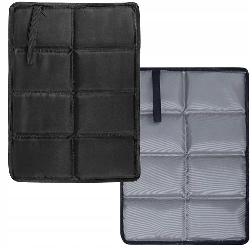MAT Folding Seat Mat Tourist Waterproof MILITARY BLACK Manufacturer code kmm12