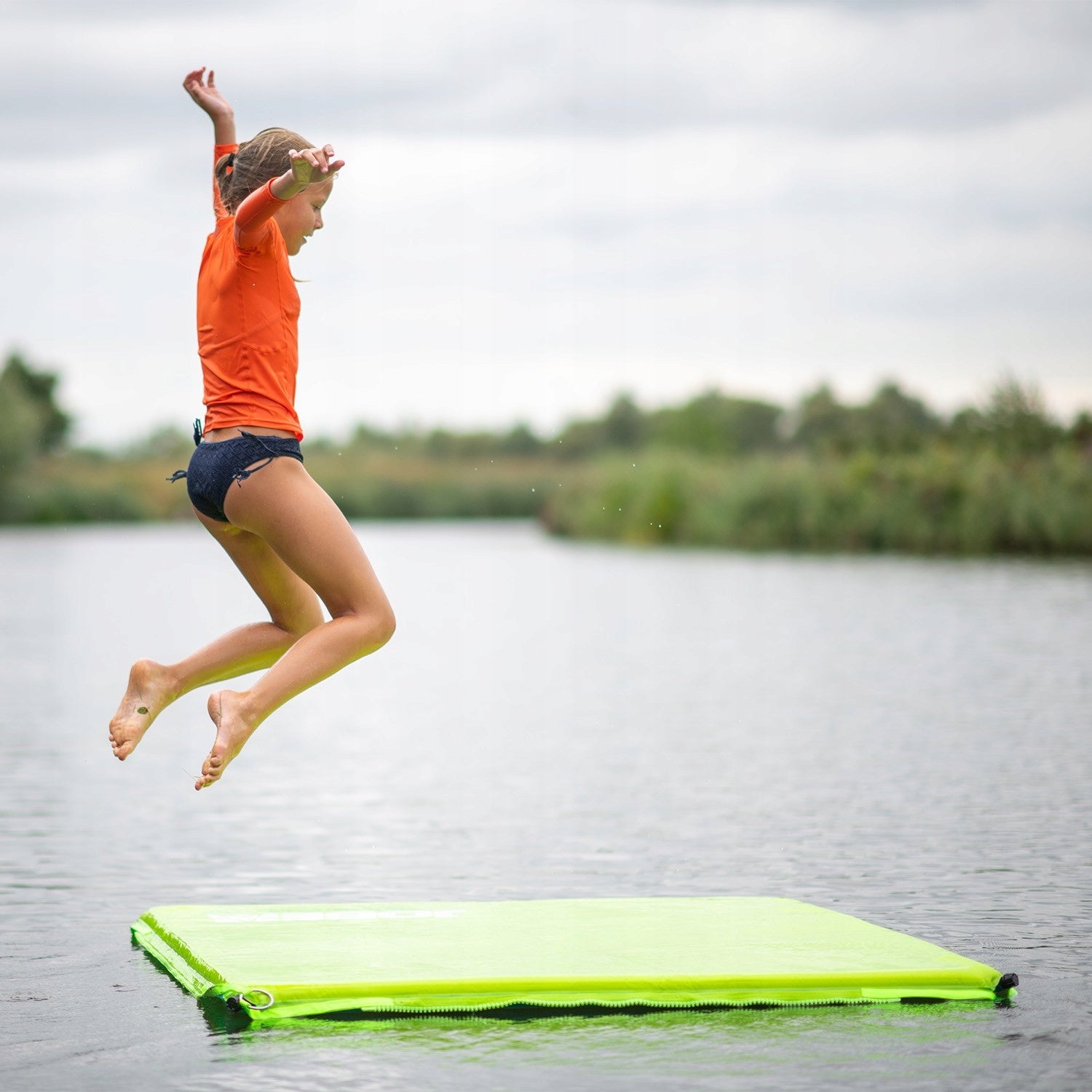 MAT JOBE MANTA PLATFORM BRIDGE WATER CARPET MATTRESS WATER ISLAND 1,5mx1,5m Brand Jobe
