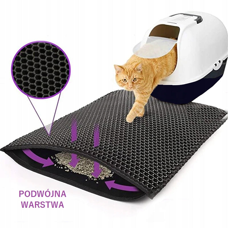 MAT LITTER BOX FOR CAT Rug Pad LARGE XXL 60x45 cm EAN (GTIN) 5905143062333