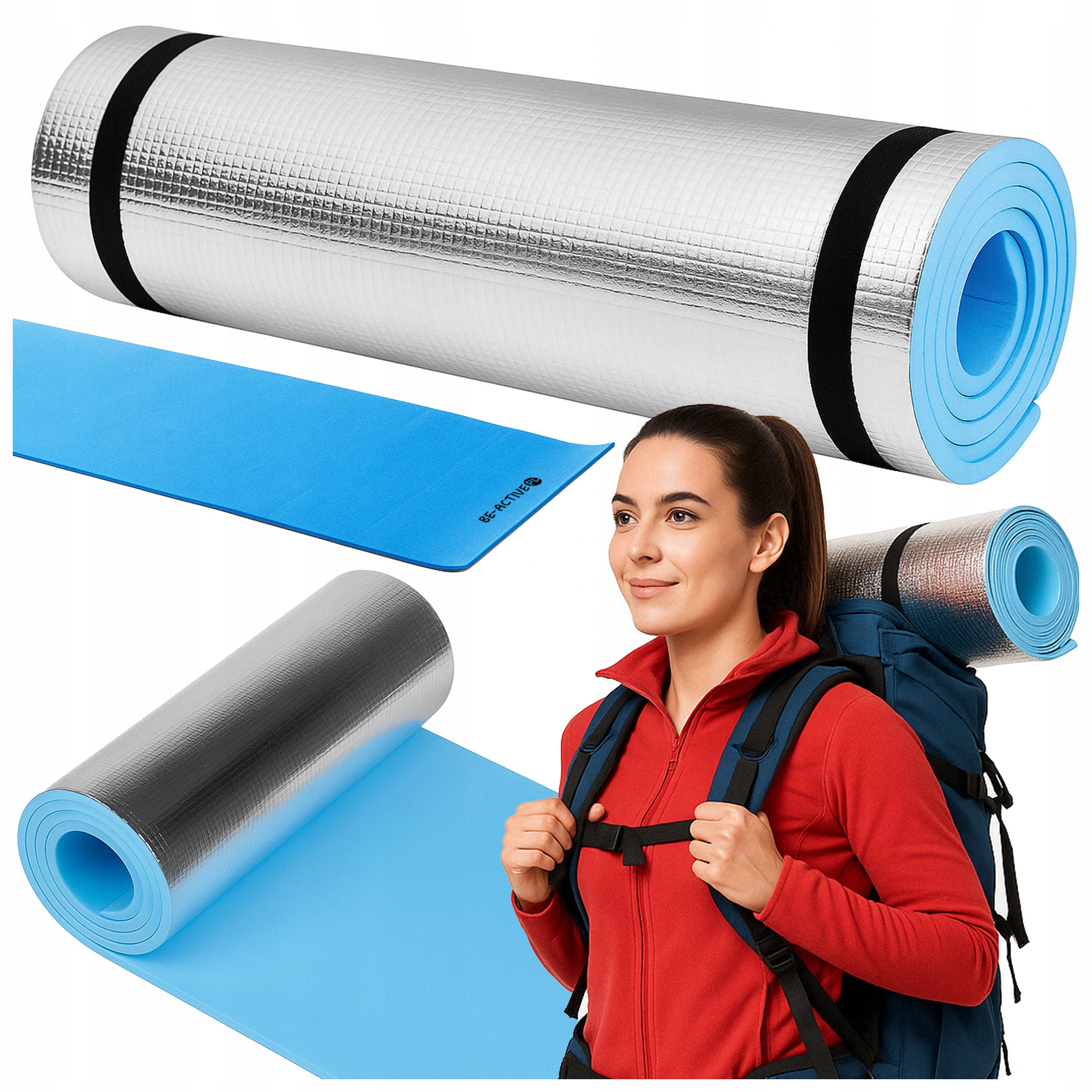MAT TOURIST MAT THERMAL INSULATION FOR CAMPING SLEEPING FOAM THICK