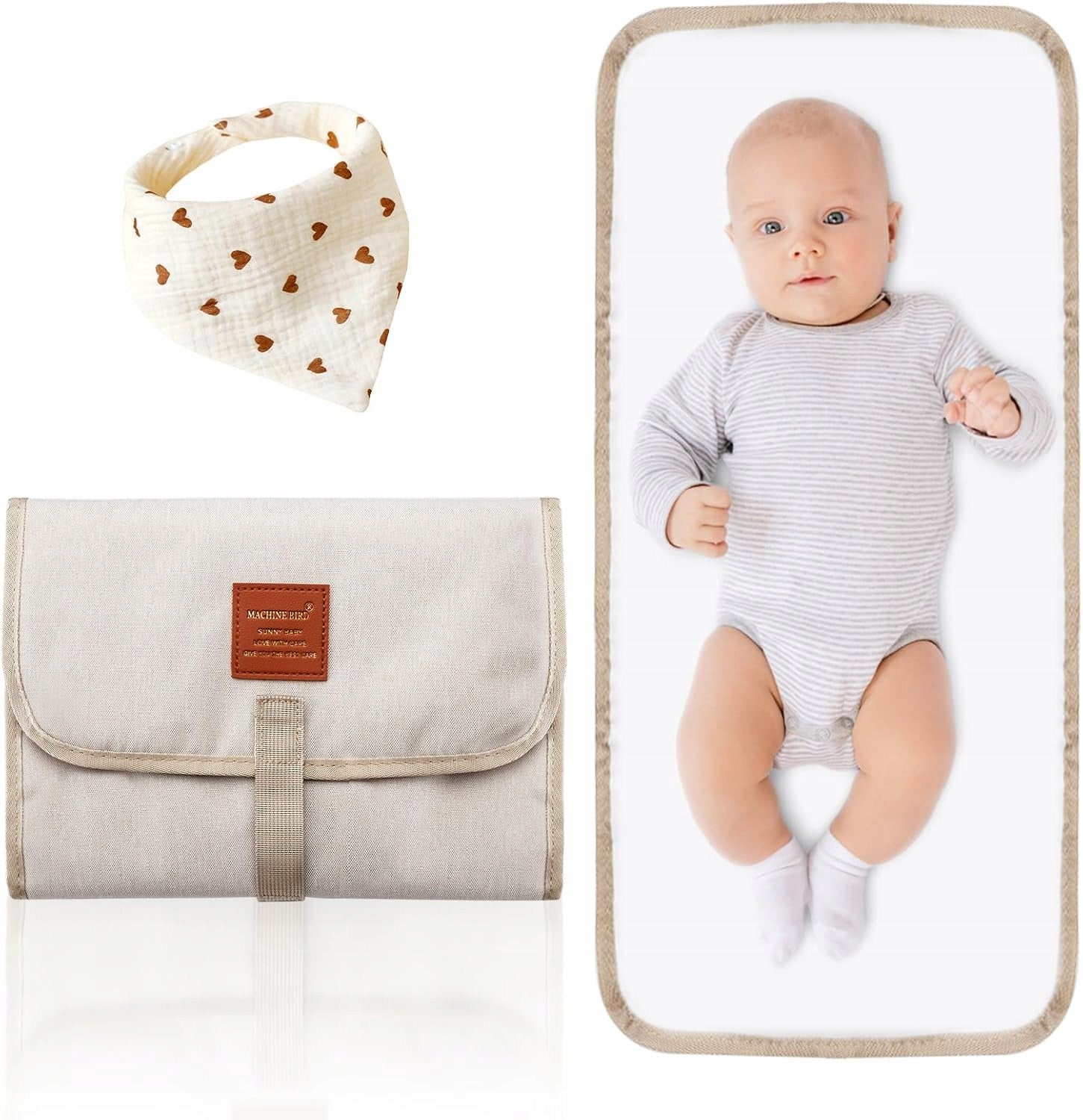 MAT TRAVEL CHANGING PAD FOR BABIES FOLDING