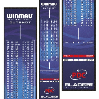 Dartmatte Winmau Outshot, leicht 