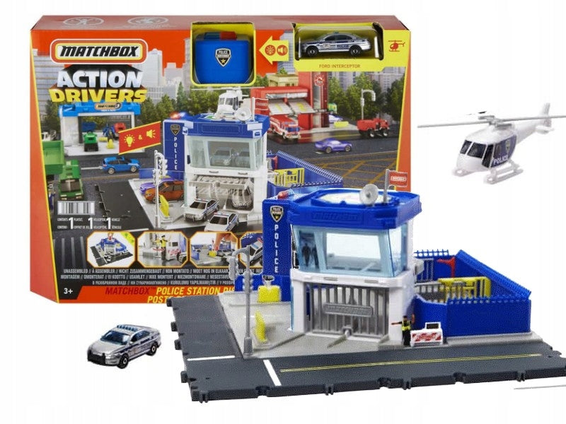 Polizeistation-Set Streichholzschachtel 