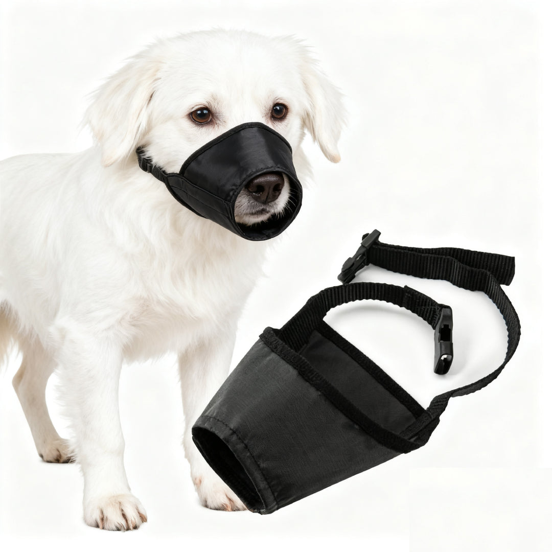 MATERIAL MUZZLE FOR DOG PHYSIOLOGICAL SAFE Roz.1