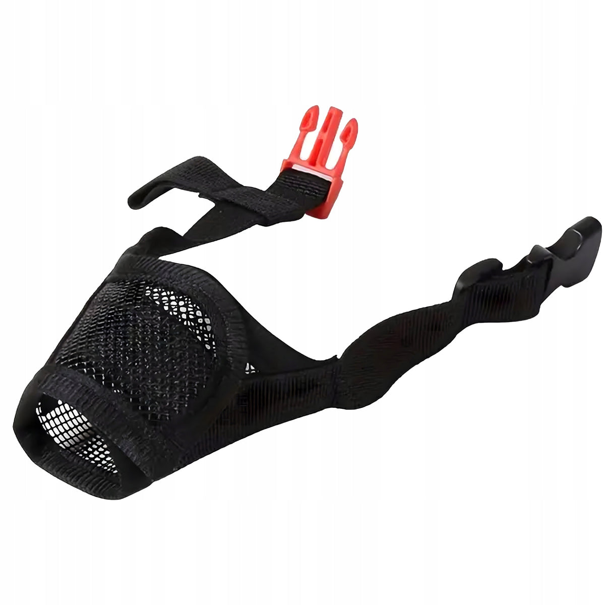 MATERIAL MUZZLE FOR DOG WITH PHYSIOLOGICAL MESH SAFE LIGHT M Brand Real Animals