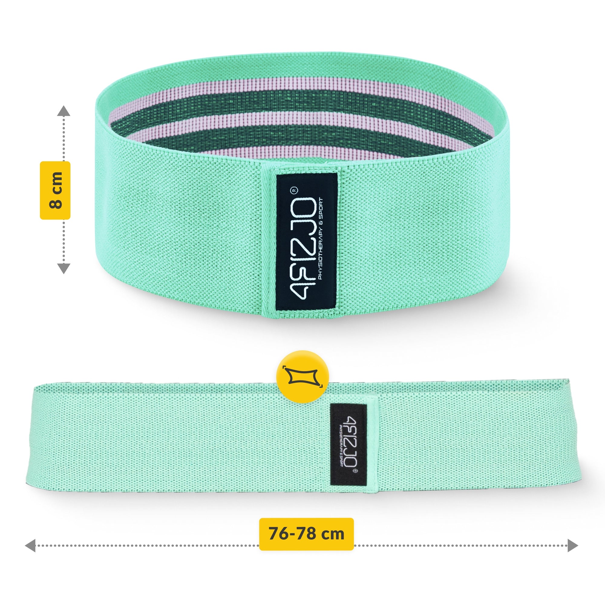MATERIAL RESISTANCE RUBBER TAPES FOR FITNESS STRETCHING TRAINING HIP BAND x3 EAN (GTIN) 5907739312983