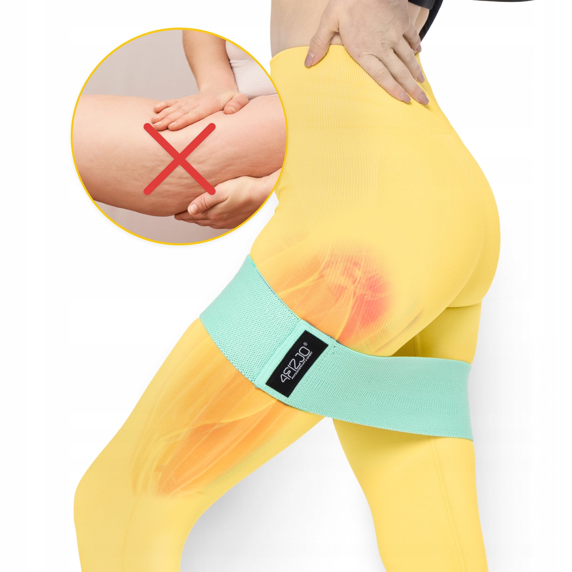 MATERIAL RESISTANCE RUBBER TAPES FOR FITNESS STRETCHING TRAINING HIP BAND x3 Manufacturer code Taśmy materiałowe do ćwiczeń 3 szt.