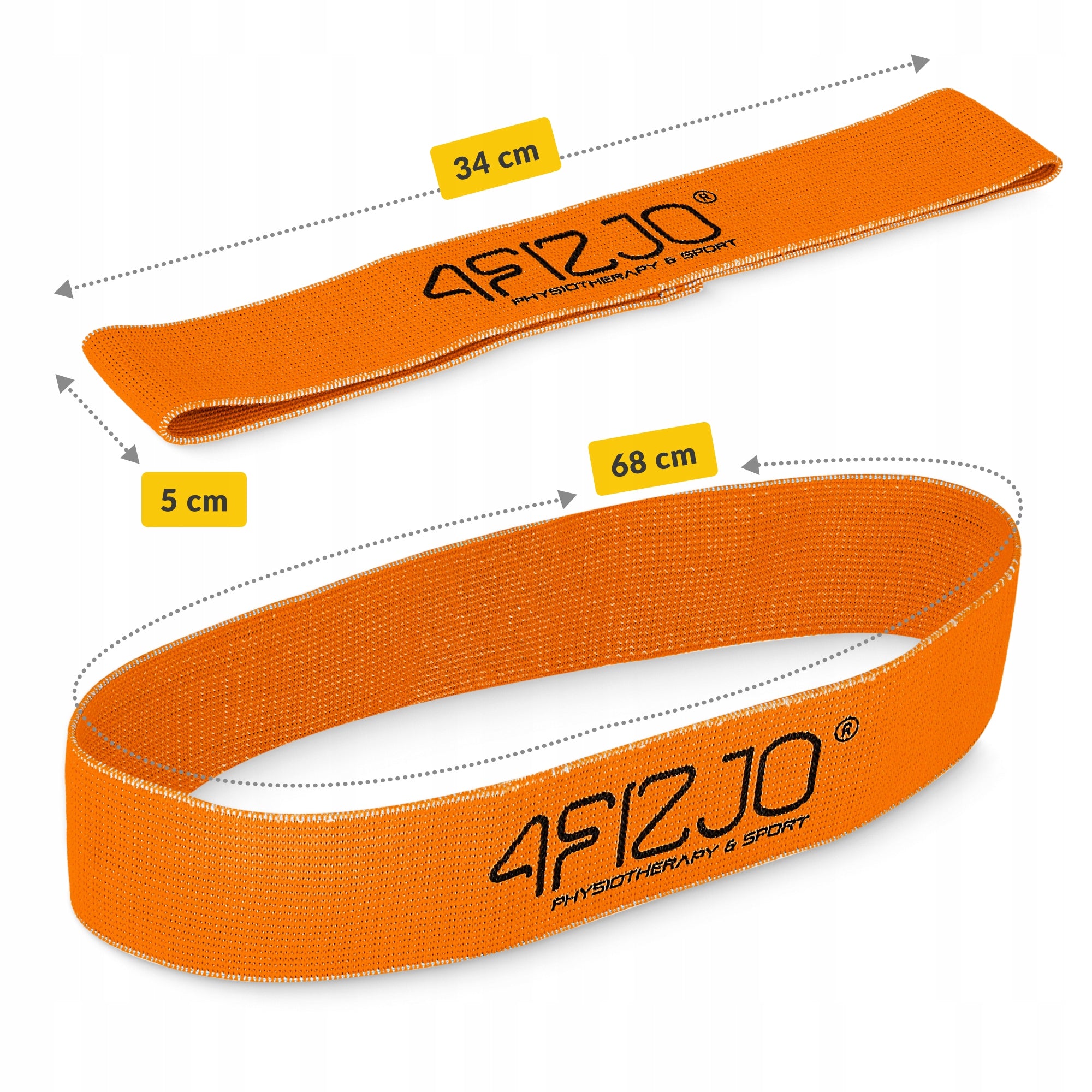MATERIAL RUBBER FLEX BAND MINI FOR EXERCISE FITNESS PILATES RESISTANCE 1-5 kg Color red